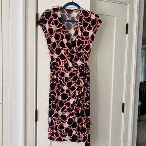 Wrap around dress by Maggy London
